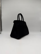 Hermès Birkin 30 Black Doblis Palladium Hardware