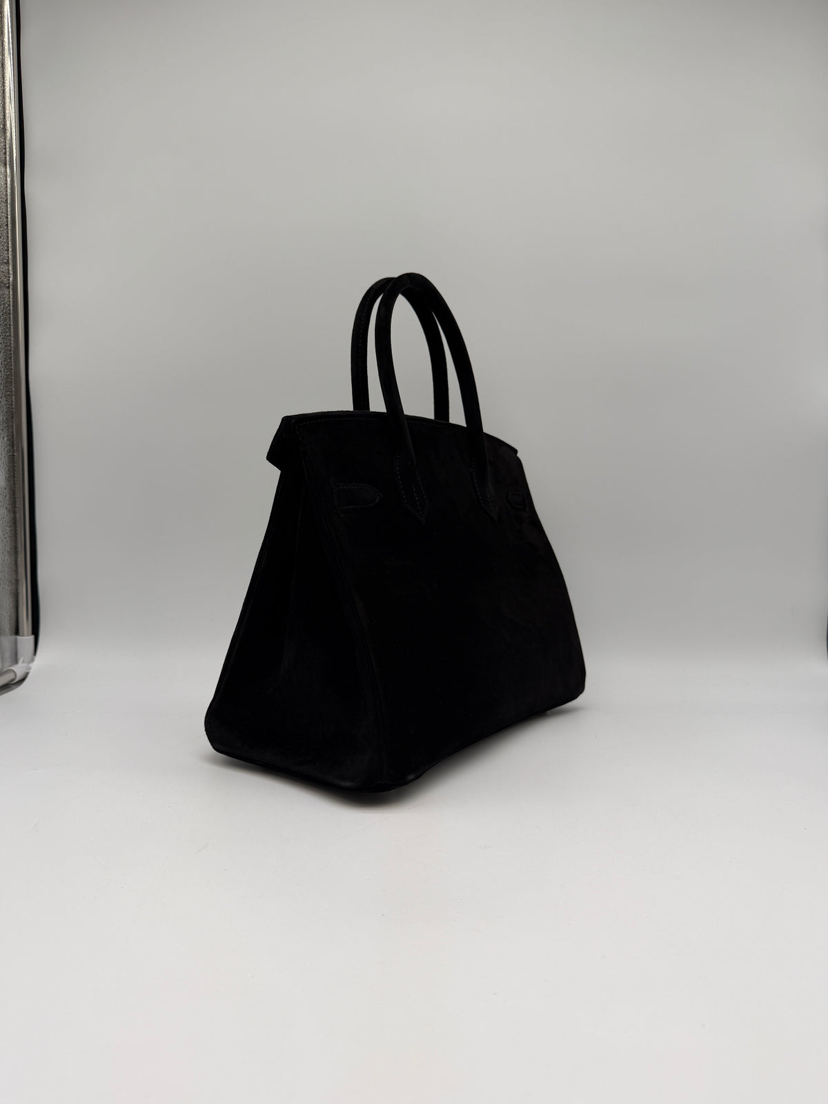 Hermès Birkin 30 Black Doblis Palladium Hardware