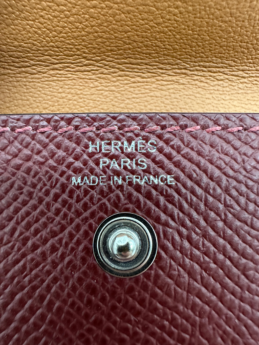 Hermès Kelly 18 Belt with Pocket Rouge H Epsom Palladium Hardware