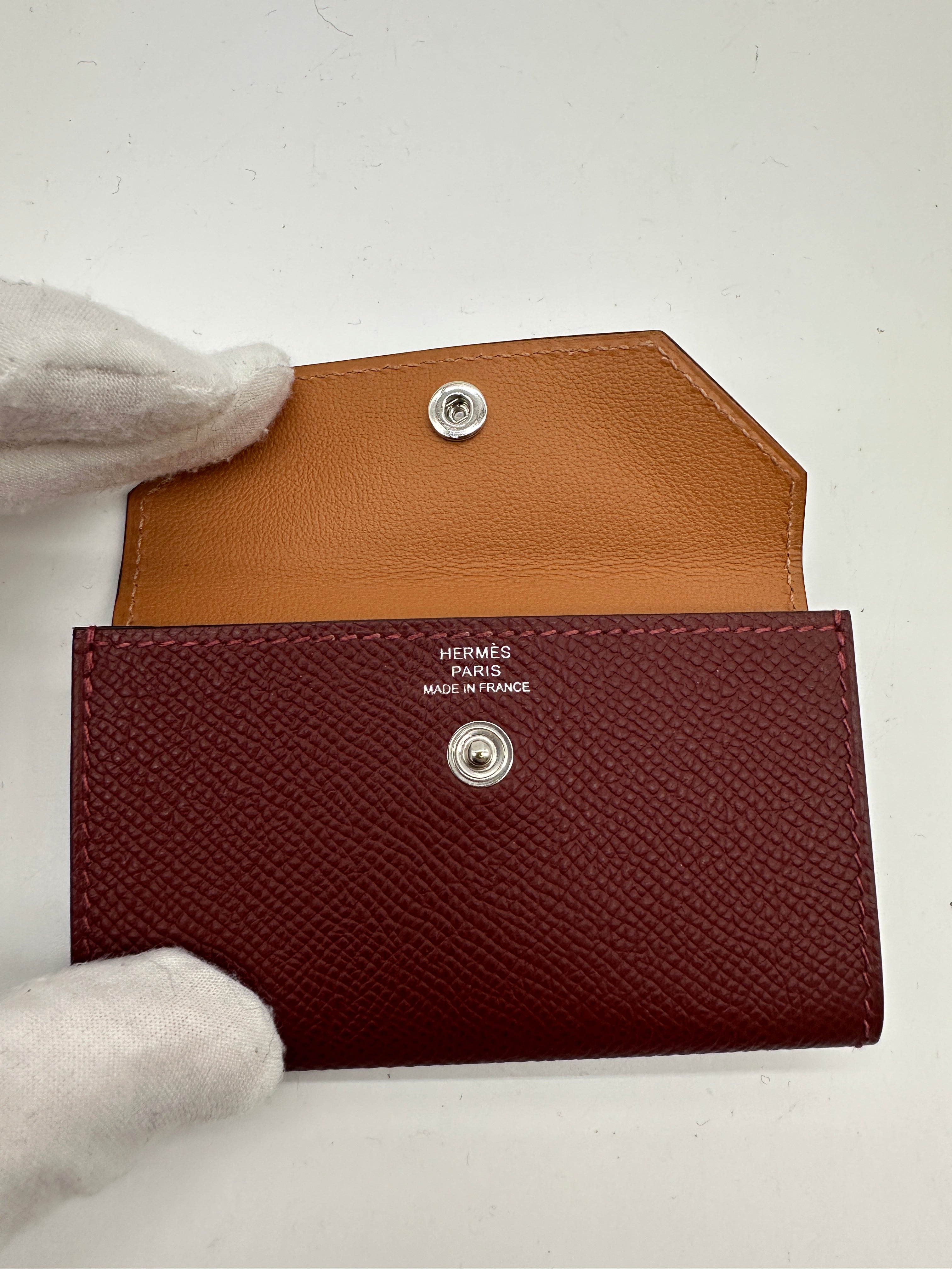 Hermès Kelly 18 Belt with Pocket Rouge H Epsom Palladium Hardware