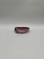 Hermès Kelly 18 Belt Mauve Sylvester Epsom  Palladium Hardware