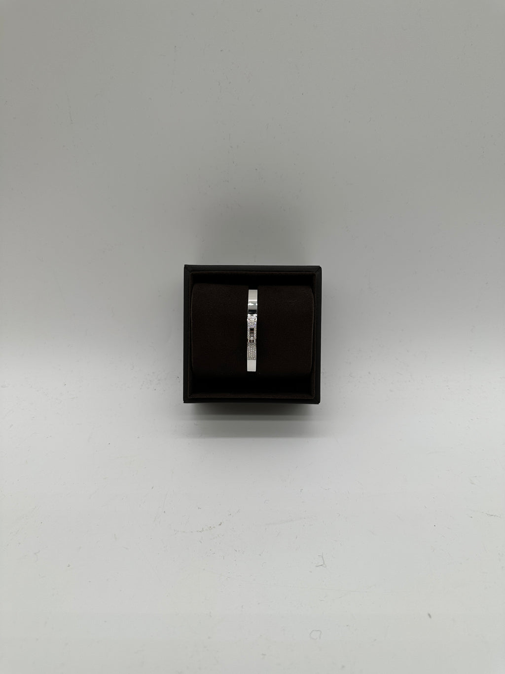 Hermès Kelly Bracelet Semi 61 diamonds 0.36ct PM