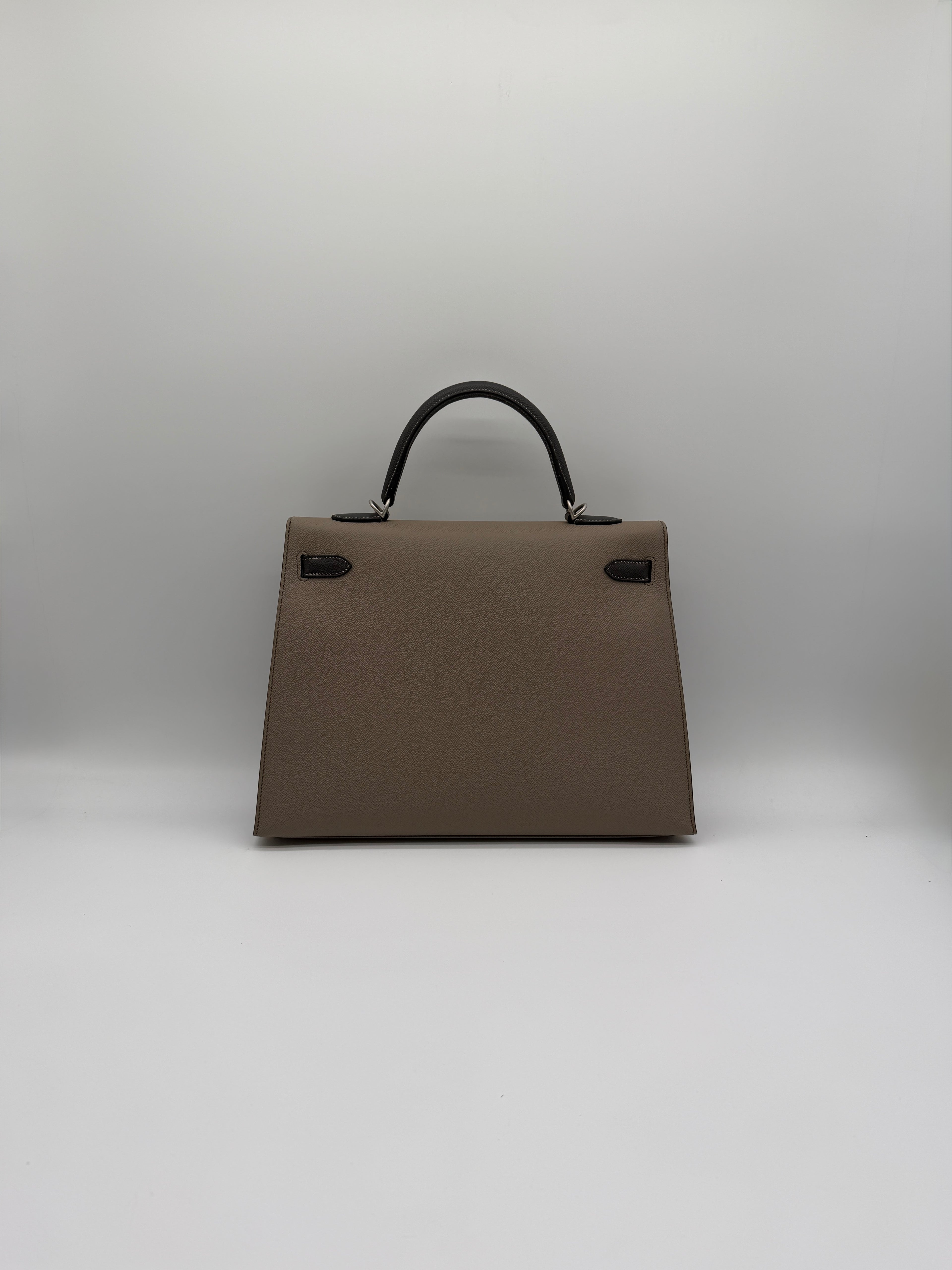 Hermès Kelly 35 HSS Gris Asphalte/ Graphite Epsom Brushed Palladium Hardware