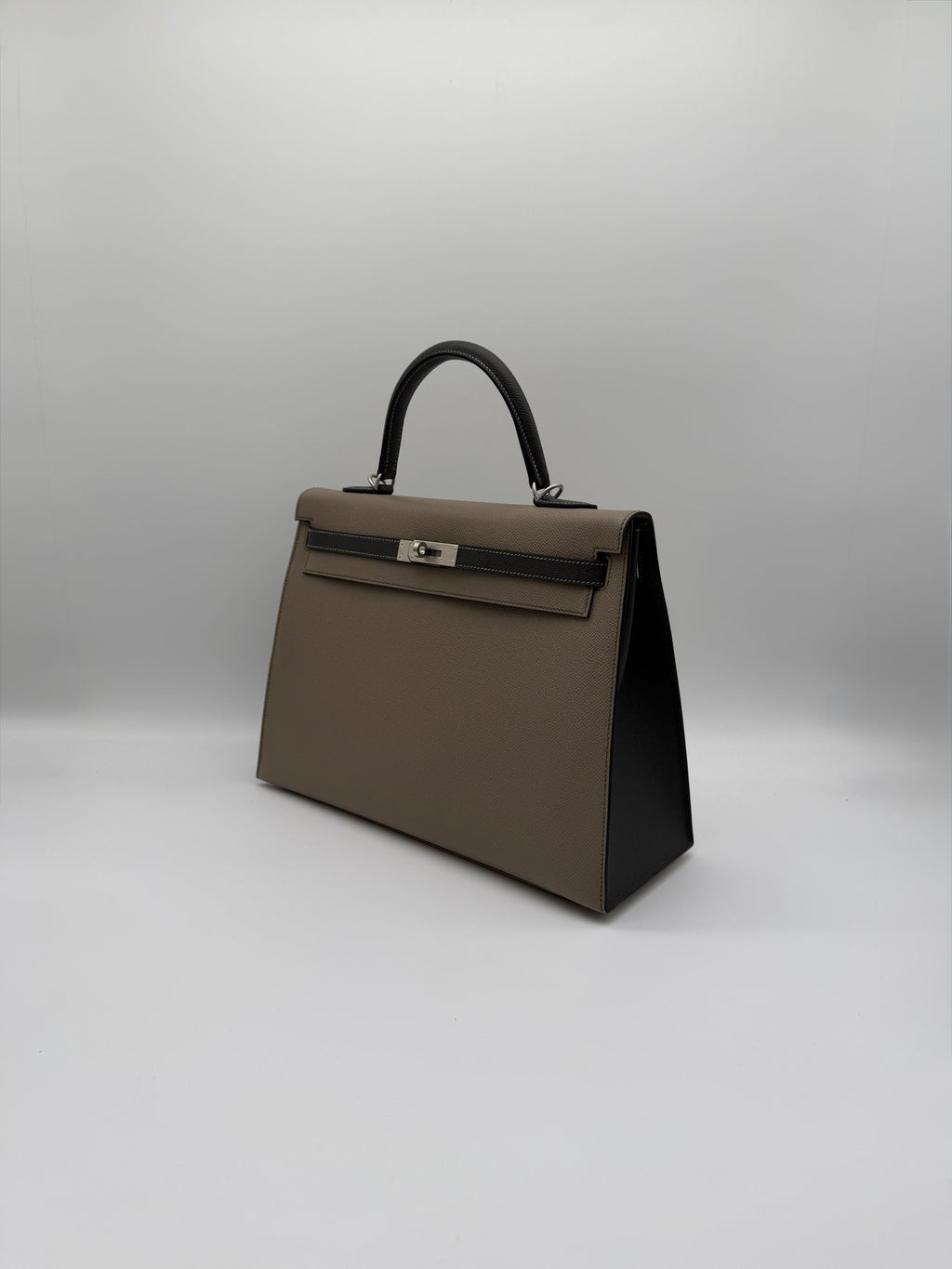 Hermès Kelly 35 HSS Gris Asphalte/ Graphite Epsom Brushed Palladium Hardware