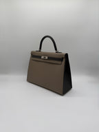Hermès Kelly 35 HSS Gris Asphalte/ Graphite Epsom Brushed Palladium Hardware