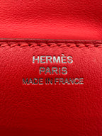 Hermès Kelly Doll Rouge Radieux Swift Palladium Hardware