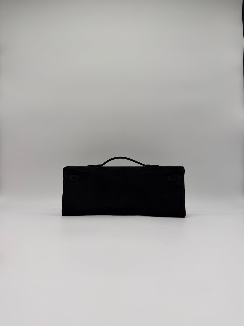 Hermès Kelly Cut Black Doblis Permabrass Hardware