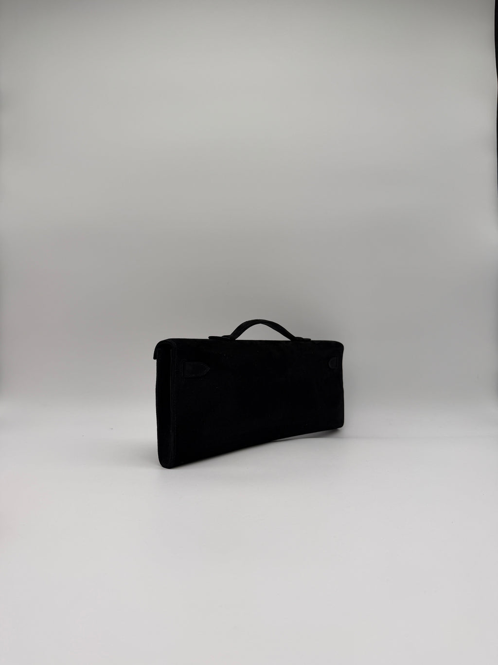 Hermès Kelly Cut Black Doblis Permabrass Hardware
