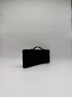 Hermès Kelly Cut Black Doblis Permabrass Hardware