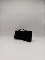 Hermès Kelly Cut Black Doblis Permabrass Hardware