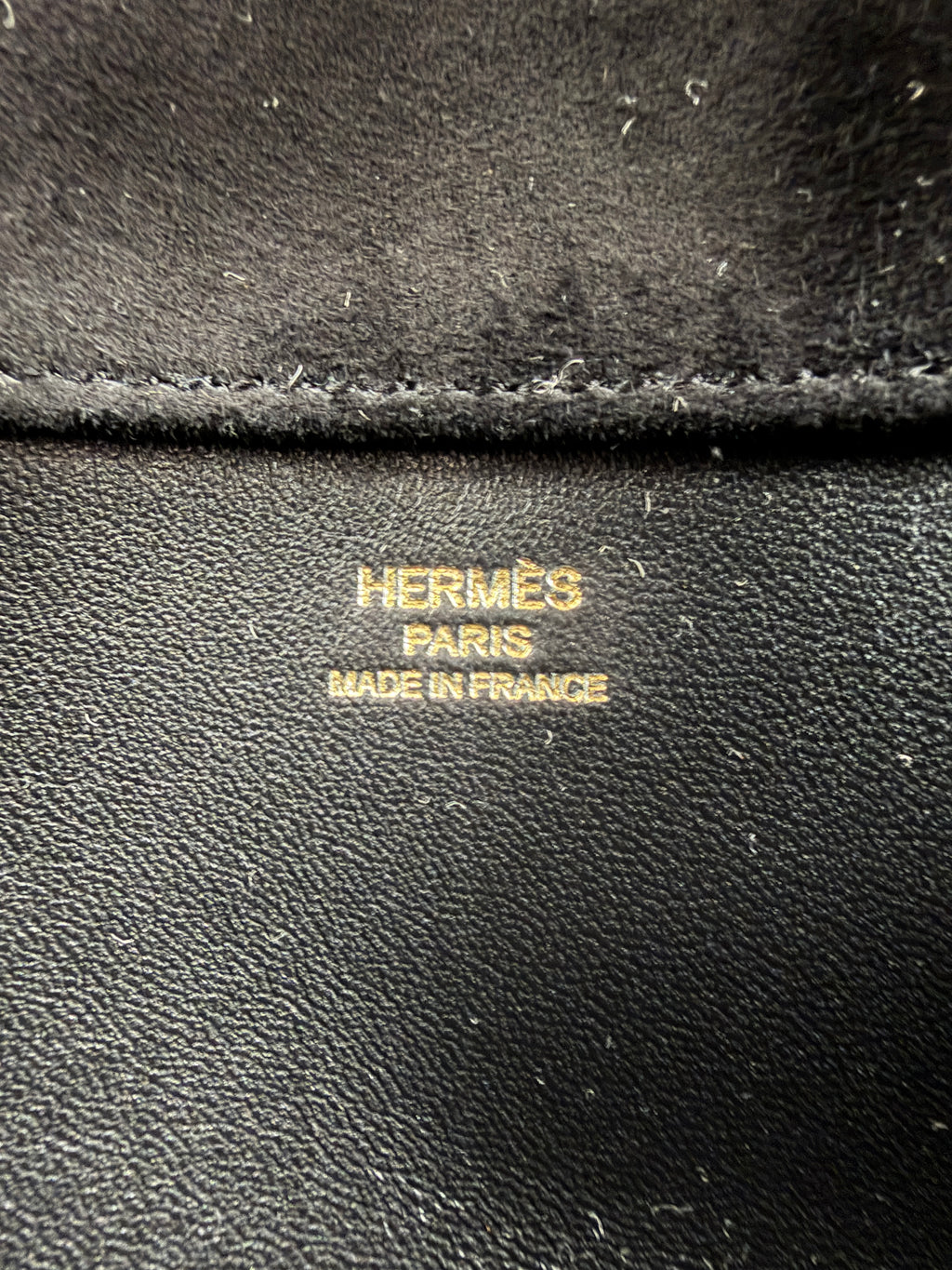 Hermès Kelly Cut Black Doblis Permabrass Hardware