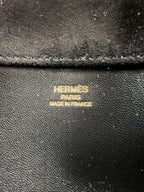 Hermès Kelly Cut Black Doblis Permabrass Hardware