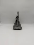 Hermès Birkin 25 Ostrich Bleu Glacier Palladium Hardware