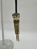 Hermès Chouette Owl Charm Marfa - Craie - Noir - Nata - Blanc Milo - Swift and Epsom