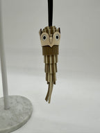 Hermès Chouette Owl Charm Marfa - Craie - Noir - Nata - Blanc Milo - Swift and Epsom