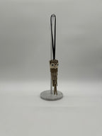 Hermès Chouette Owl Charm Marfa - Craie - Noir - Nata - Blanc Milo - Swift and Epsom