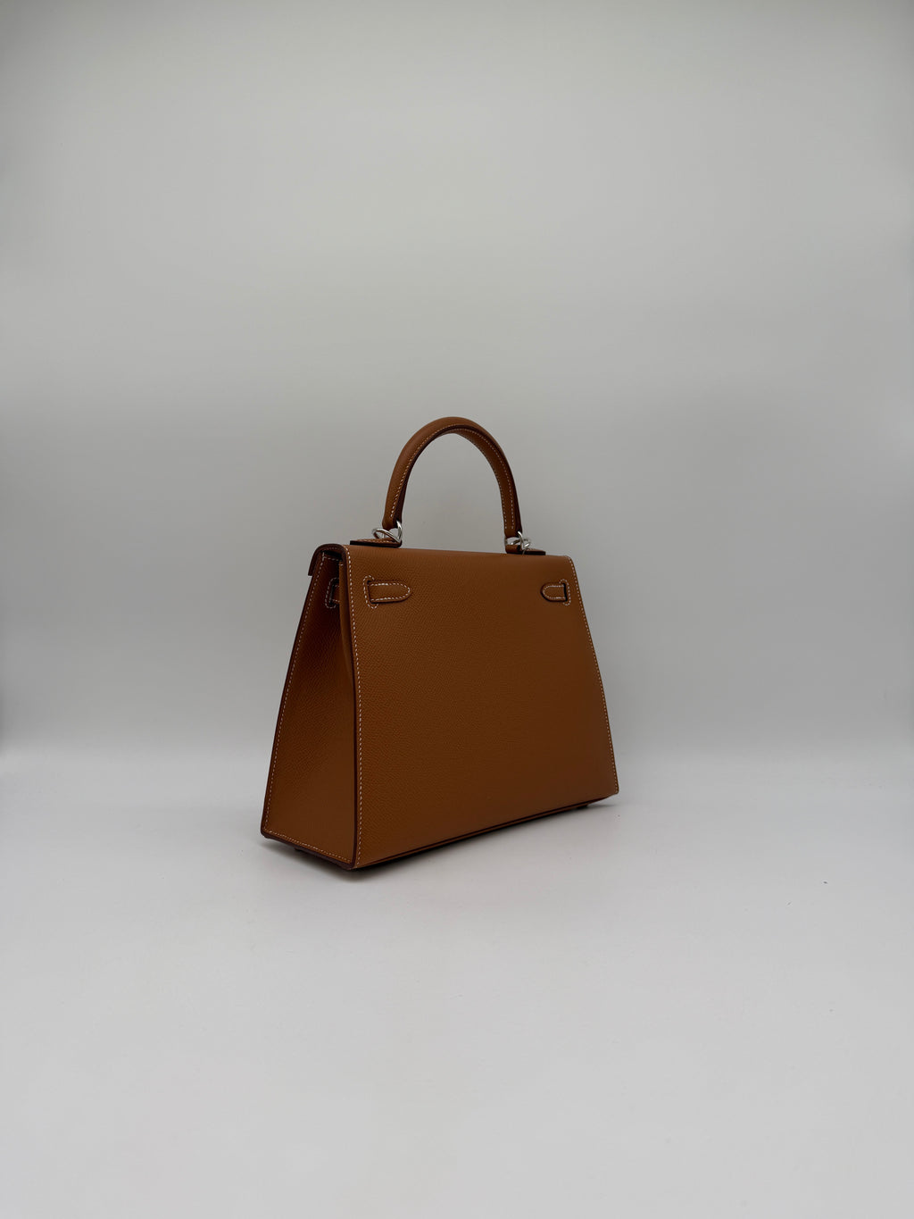 Hermès Kelly 25 Gold Epsom Palladium Hardware