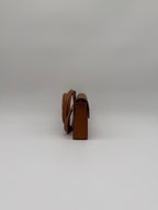 Hermès Pochette Hermesnap Wallet Gold Epsom Palladium Hardware