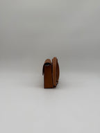 Hermès Pochette Hermesnap Wallet Gold Epsom Palladium Hardware