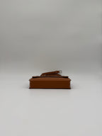 Hermès Pochette Hermesnap Wallet Gold Epsom Palladium Hardware