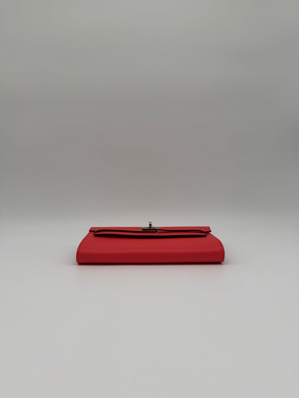 Hermès Kelly To Go Rose Texas Epsom Palladium Hardware