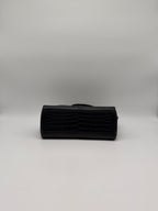 Hermès Kelly Messenger PM Black Matte Porosus Palladium Hardware