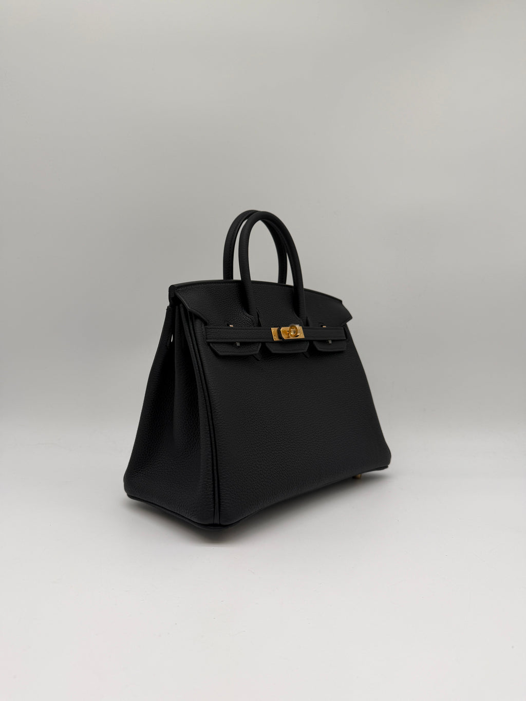Hermès Birkin 25 Black Togo Gold Hardware