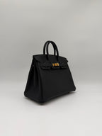 Hermès Birkin 25 Black Togo Gold Hardware