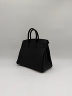 Hermès Birkin 25 Black Togo Gold Hardware