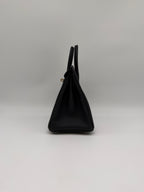 Hermès Birkin 25 Black Togo Gold Hardware