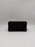 Hermès Birkin 25 Black Togo Gold Hardware