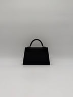 Hermès Mini Kelly HSS Verso Black/ Bordeaux Epsom Palladium Hardware
