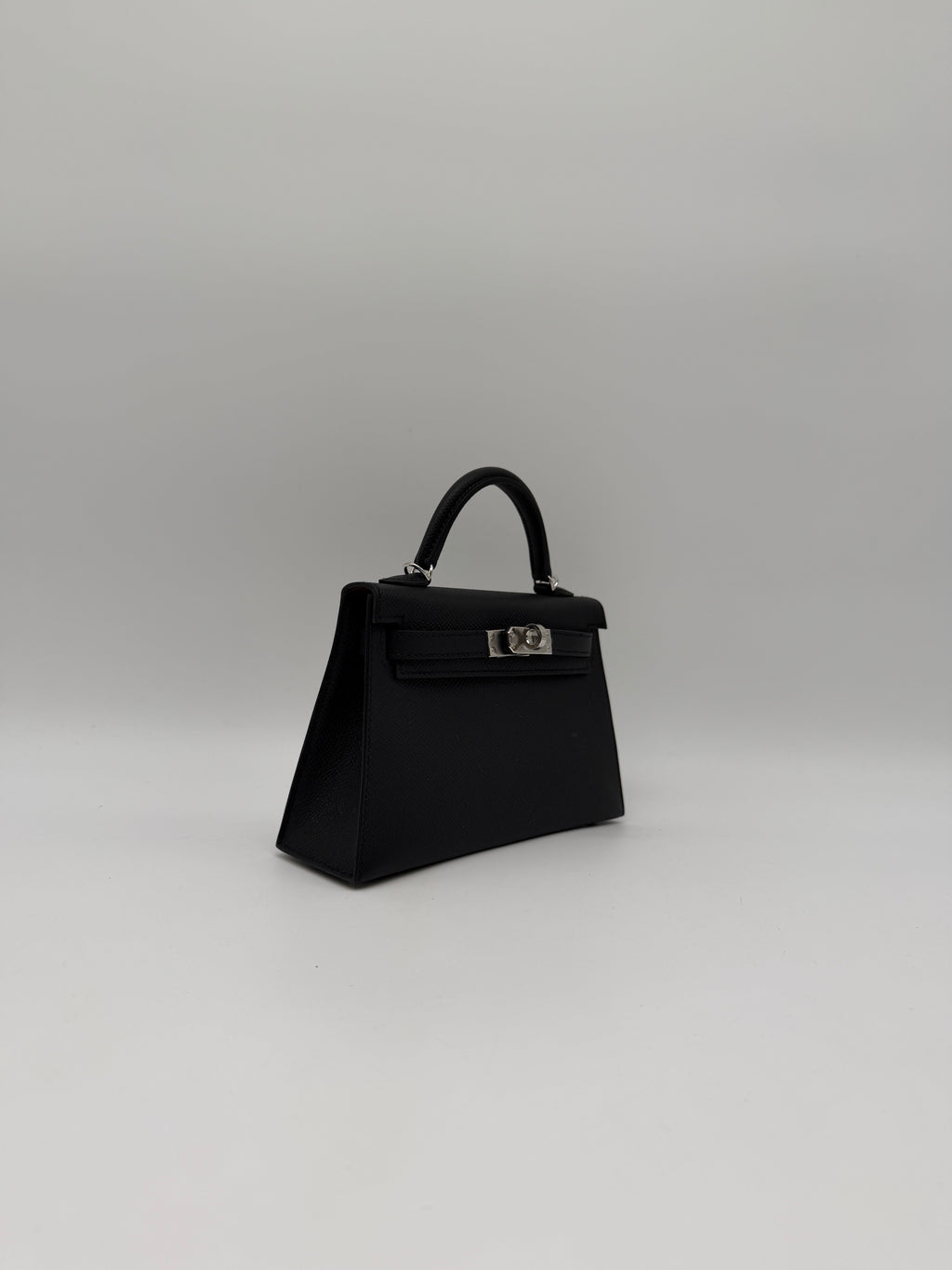 Hermès Mini Kelly HSS Verso Black/ Bordeaux Epsom Palladium Hardware