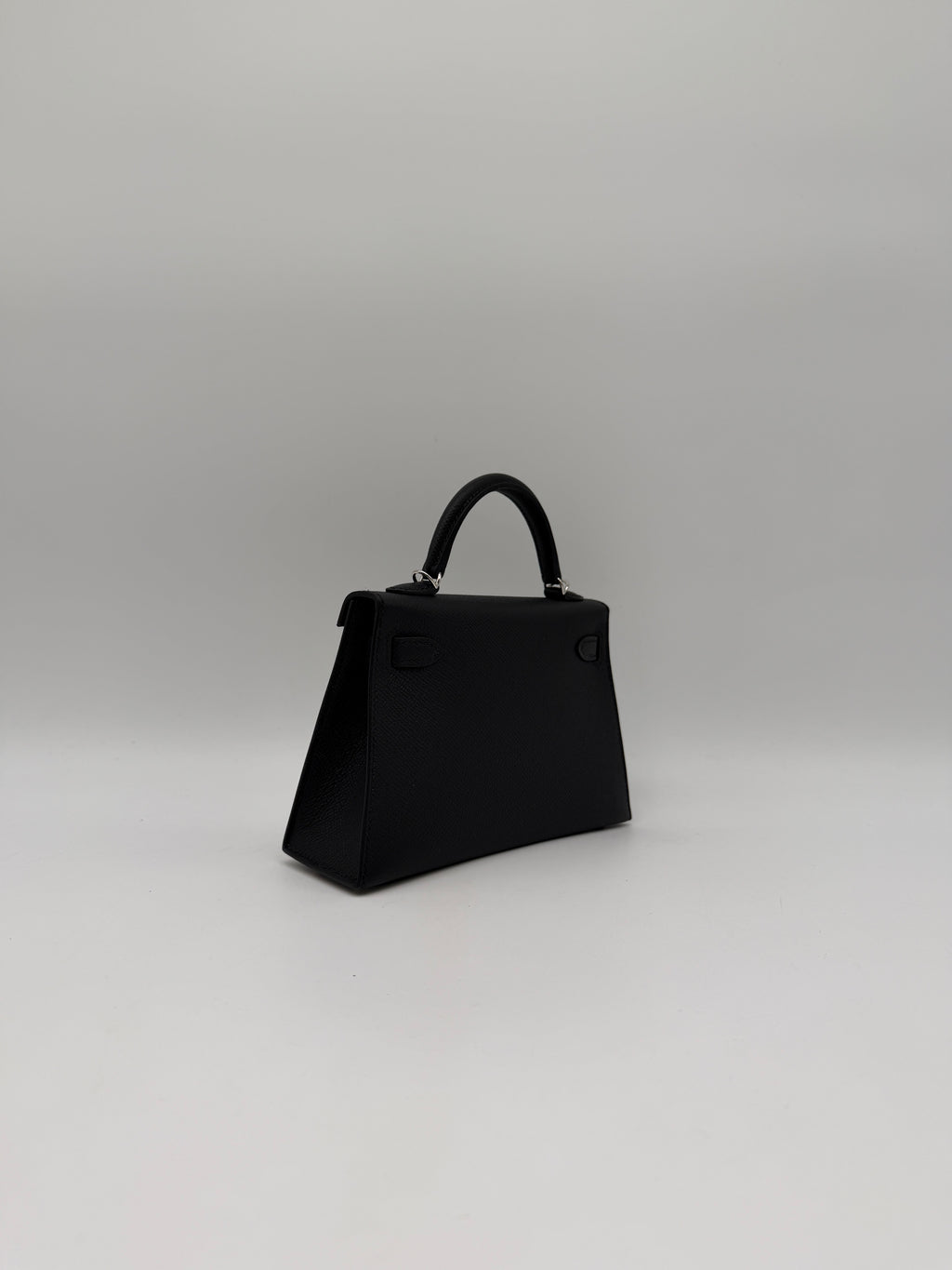 Hermès Mini Kelly HSS Verso Black/ Bordeaux Epsom Palladium Hardware