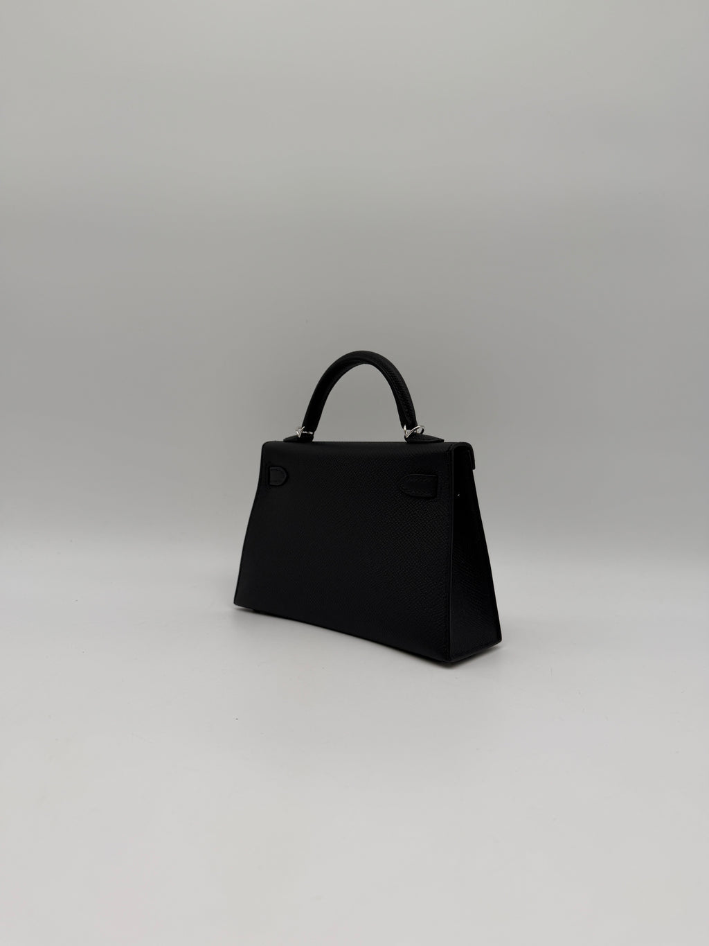 Hermès Mini Kelly HSS Verso Black/ Bordeaux Epsom Palladium Hardware