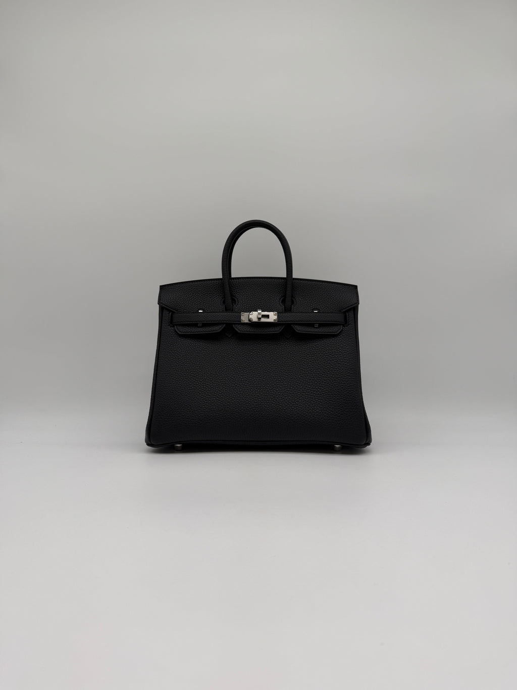 Hermès Birkin 25 Black Togo Palladium Hardware