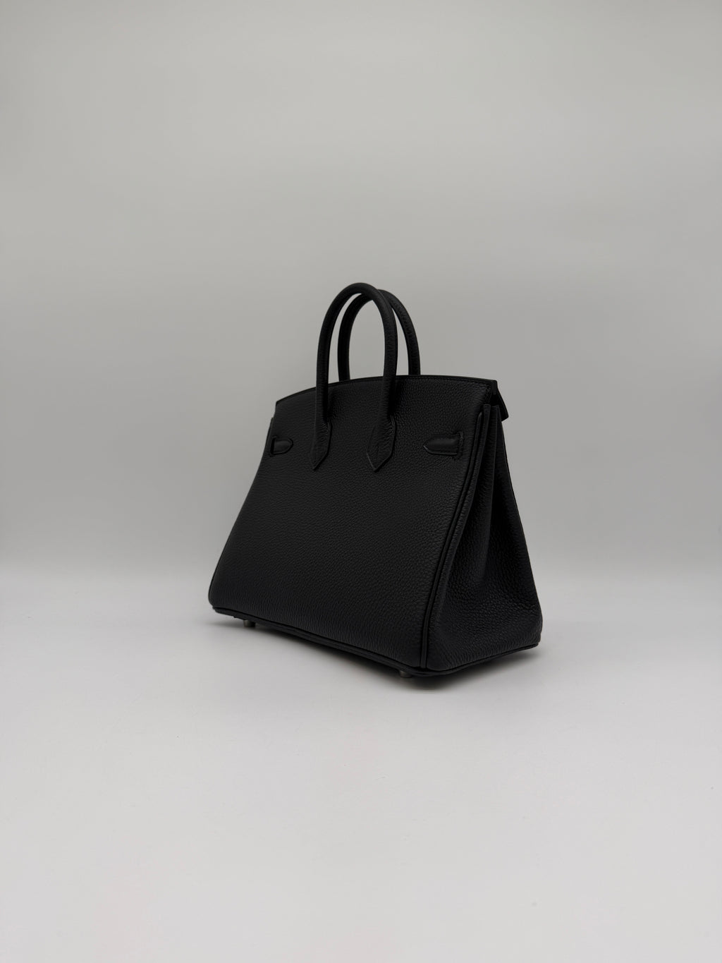 Hermès Birkin 25 Black Togo Palladium Hardware