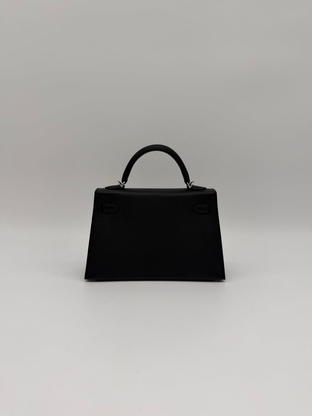 Hermès Mini Black Epsom Palladium Hardware