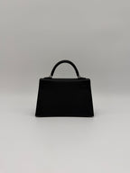 Hermès Mini Black Epsom Palladium Hardware