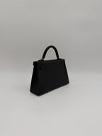 Hermès Mini Black Epsom Palladium Hardware