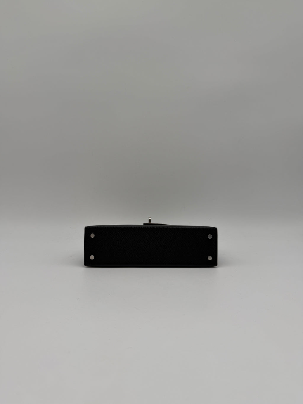 Hermès Mini Black Epsom Palladium Hardware
