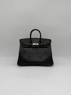 Hermès Birkin 25 Black Matte Palladium Hardware