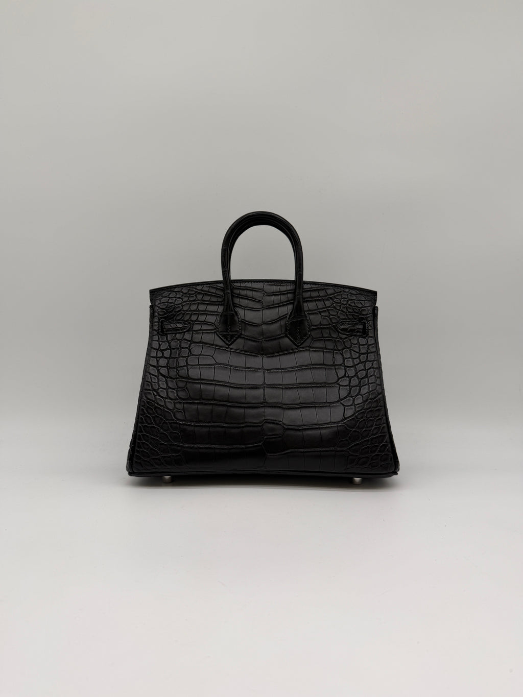 Hermès Birkin 25 Black Matte Palladium Hardware