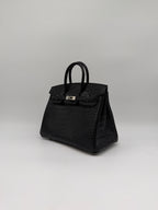Hermès Birkin 25 Black Matte Palladium Hardware