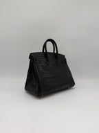 Hermès Birkin 25 Black Matte Palladium Hardware