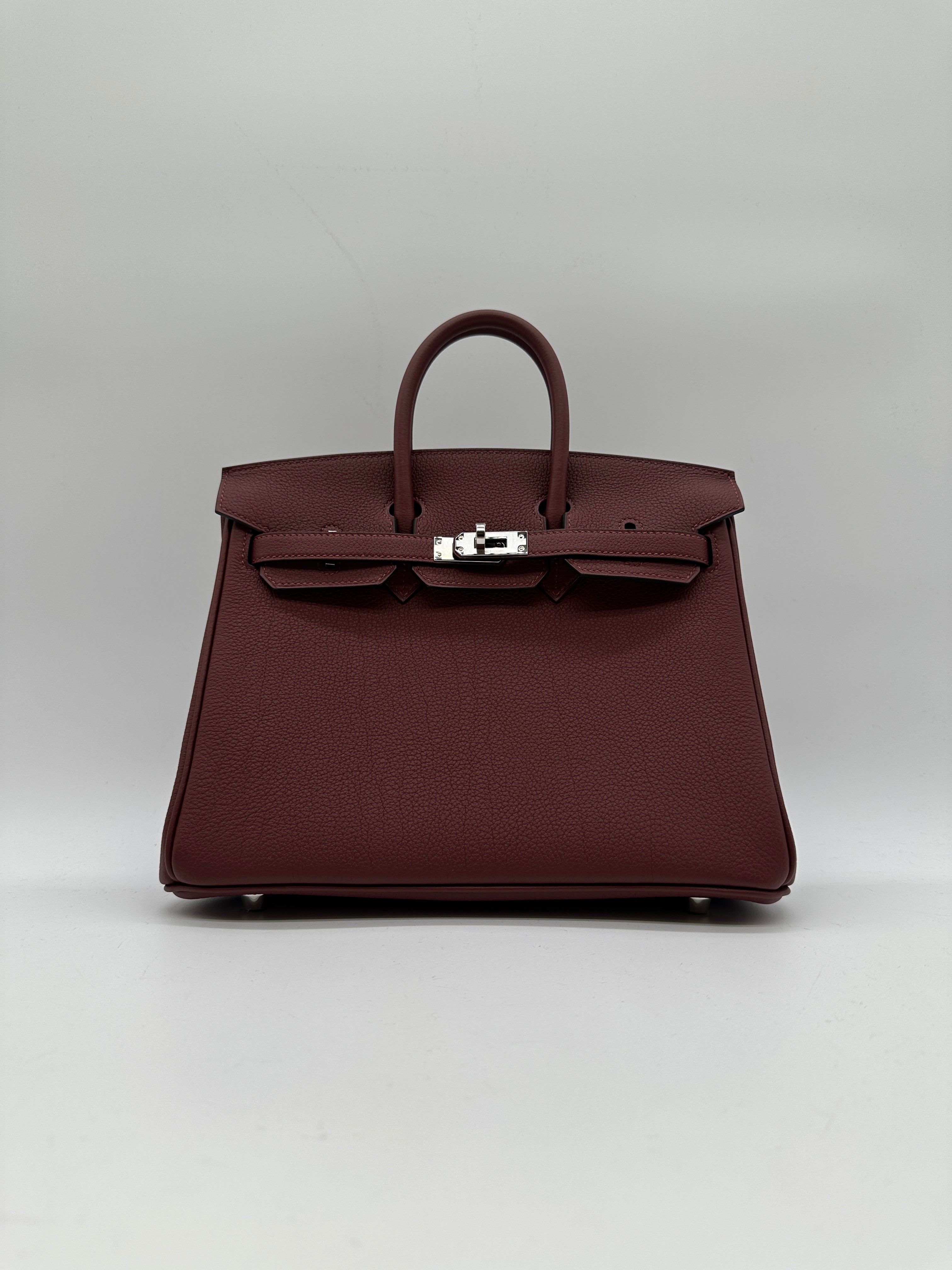 Hermès Birkin 25 Rouge H Togo Palladium Hardware