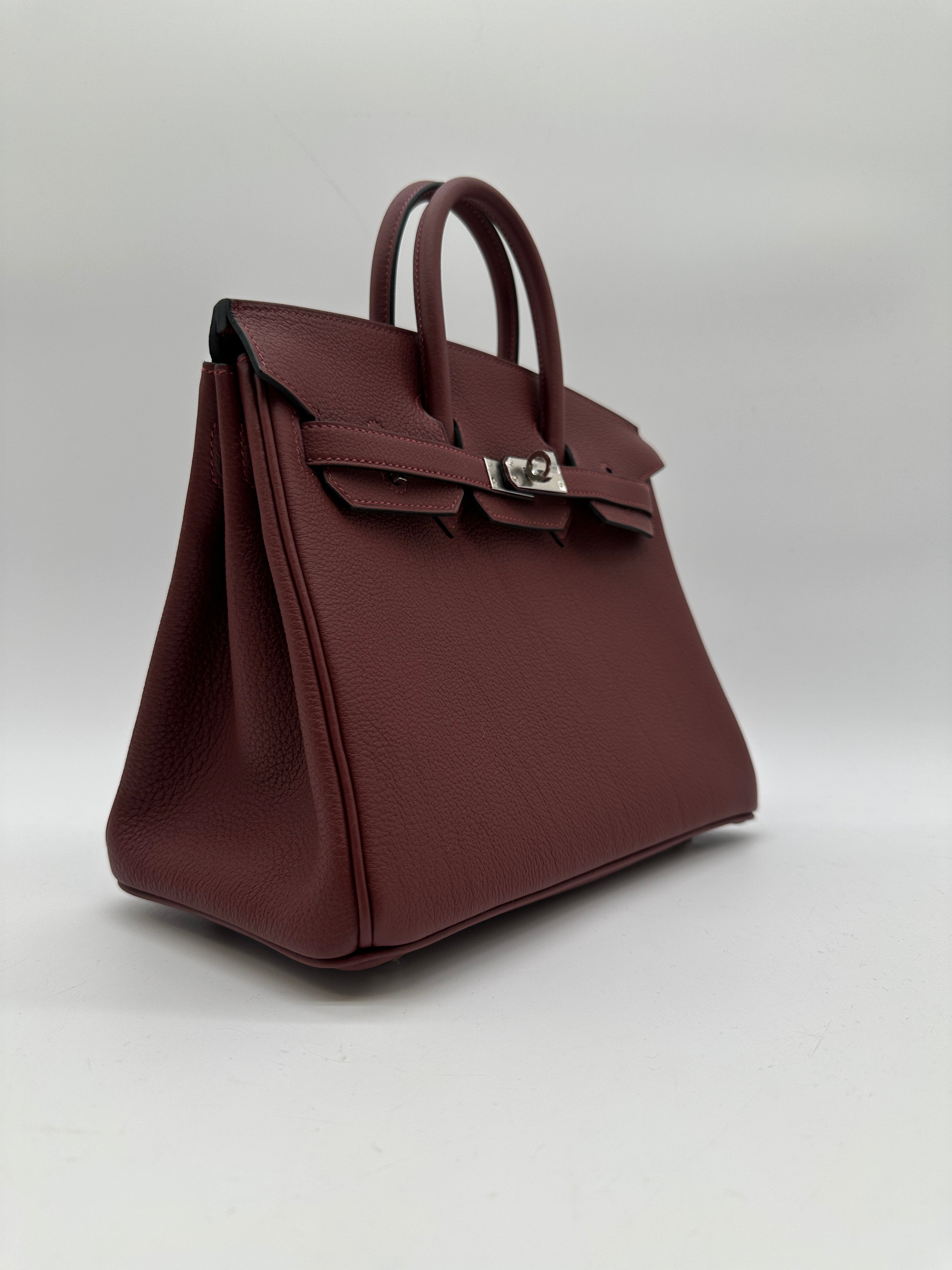 Hermès Birkin 25 Rouge H Togo Palladium Hardware