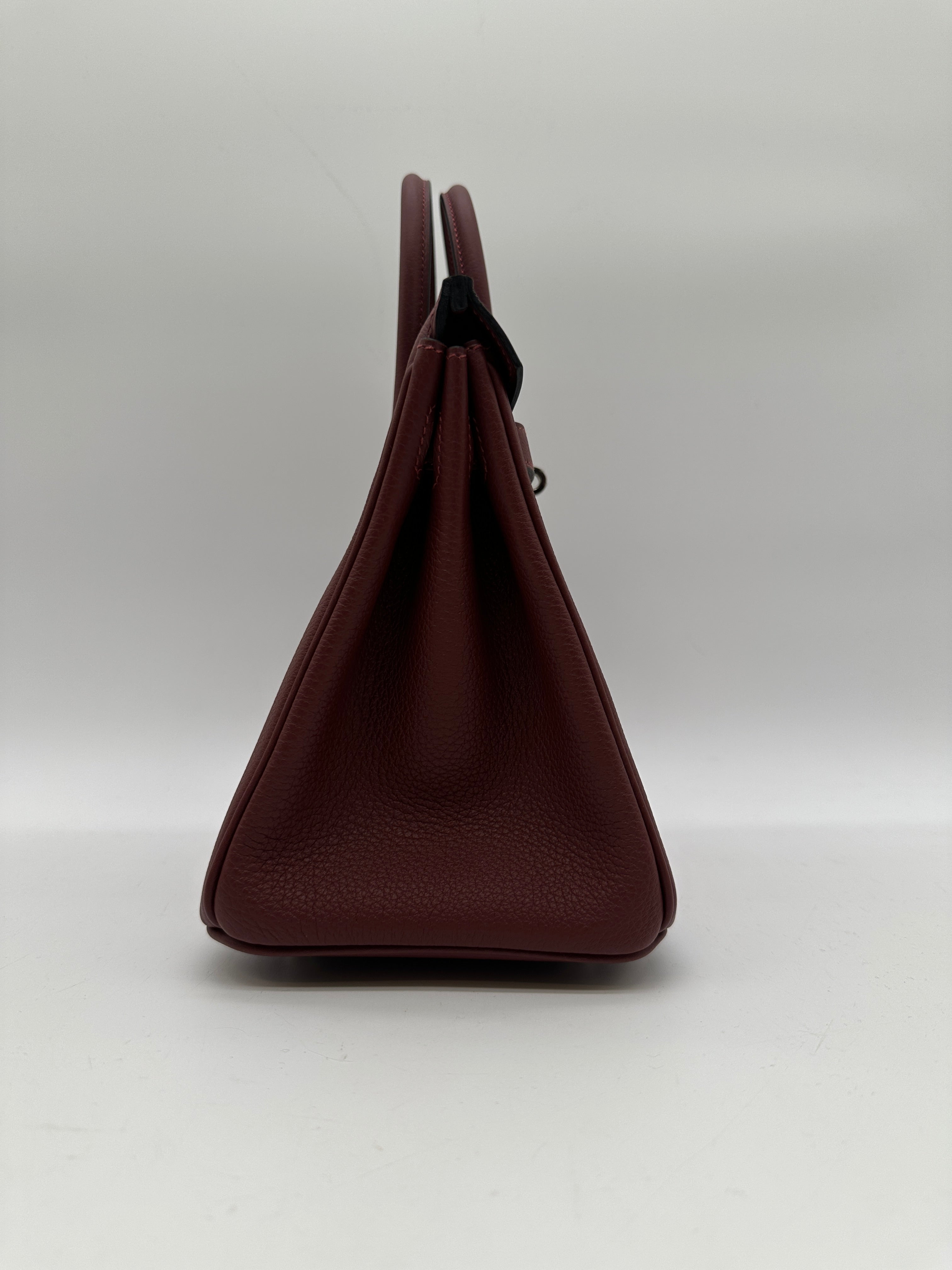 Hermès Birkin 25 Rouge H Togo Palladium Hardware