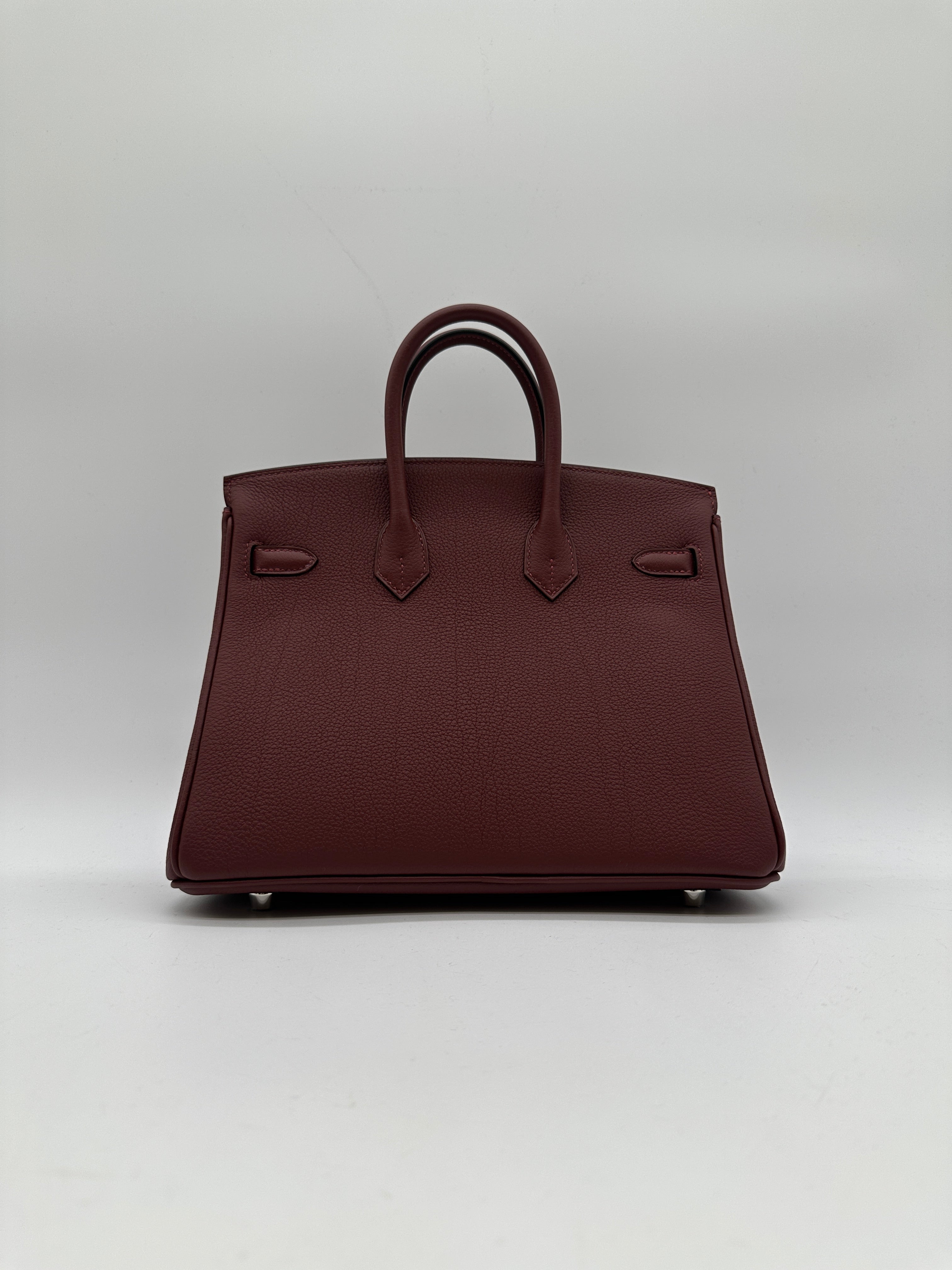 Hermès Birkin 25 Rouge H Togo Palladium Hardware