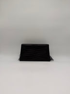 Kelly Elan Foile Black Matte Porosus Palladium Hardware